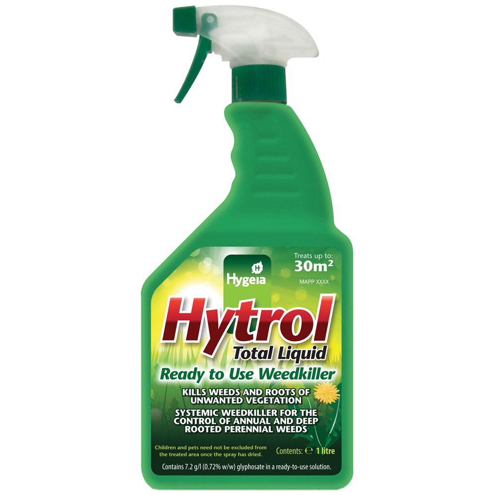 HYTROLTOTAL WEEDKILLER LIQUID 1 LITRE READY TO USE